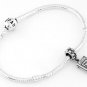 STERLING SILVER DANGLE HOLY BIBLE EUROPEAN BEAD