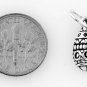 STERLING SILVER DECORATIVE EASTER EGG CHARM/PENDANT