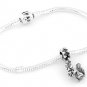 STERLING SILVER DANGLE SKUNK EUROPEAN BEAD