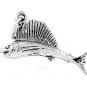 STERLING SILVER SWORDFISH BROADBILL FISH CHARM/PENDANT