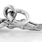 STERLING SILVER 3D FEMALE SWIMMER/DIVER CHARM/ PENDANT