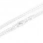 STERLING SILVER ITALY WHEAT ROPE CHAIN NECKLACE 20" 3 mm