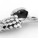 STERLING SILVER GRAPES BUNDLE WITH LEAF CHARM/PENDANT
