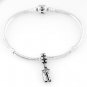STERLING SILVER DANGLING JEAN PANTS EUROPEAN BEAD