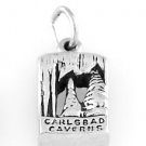 STERLING SILVER CARLSBAD CAVERN CHARM/PENDANT