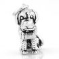 STERLING SILVER BEETHOVEN STYLE ST. BERNARD CHARM/PENDANT