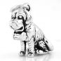 STERLING SILVER BEETHOVEN STYLE ST. BERNARD CHARM/PENDANT