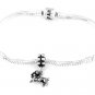 STERLING SILVER DANGLING RAM EUROPEAN BEAD