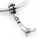 STERLING SILVER DANGLING CIRCUS SEAL EUROPEAN BEAD