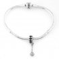 STERLING SILVER DANGLING 3D MICROPHONE EUROPEAN BEAD