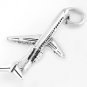 STERLING SILVER PASSANGER JET AIRPLANE CHARM/PENDANT