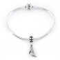 STERLING SILVER DANGLING STILETTO HEEL SHOE EUROPEAN BEAD