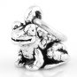 STERLING SILVER BULLFROG / FROG / TOAD CHARM/PENDANT