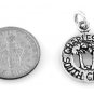 STERLING SILVER CHARLESTON, SC CHARM W/ 16" BOX CHAIN
