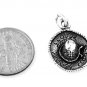 STERLING SILVER SOMBRERO HAT CHARM W/ 16" BOX CHAIN