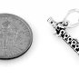STERLING SILVER WOODWIND FLUTE CHARM W/ 16" BOX CHAIN