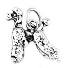 STERLING SILVER POODLE CHARM WITH 16" BOX CHAIN