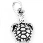STERLING SILVER SEA TURTLE CHARM WITH 16" BOX CHAIN