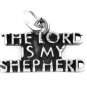STERLING SILVER THE LORD IS MY SHEPHERD CHARM WITH 16" BOX CHAIN