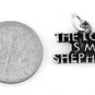STERLING SILVER THE LORD IS MY SHEPHERD CHARM WITH 16" BOX CHAIN