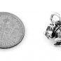STERLING SILVER SCOTTISH TERRIER DOG CHARM WITH 16" BOX CHAIN