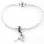 STERLING SILVER DANGLING STING RAY EUROPEAN BEAD