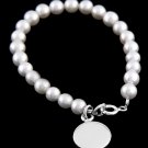 STERLING SILVER FRESH WATER 4.5-5 MM PEARL CHILD 4.5 INCH BRACELET