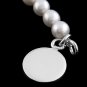 STERLING SILVER FRESH WATER 4.5-5 MM PEARL CHILD 4.5 INCH BRACELET