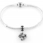 STERLING SILVER SQUIRREL EATING NUT EUROPEAN BEAD