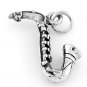 STERLING SILVER SAXOPHONE CHARM/PENDANT