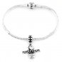 STERLING SILVER DANGLING I LOVE BASKETBALL EUROPEAN BEAD