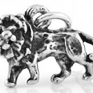 STERLING SILVER 3D SIMBA STYLE LION  CHARM