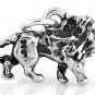 STERLING SILVER 3D SIMBA STYLE LION  CHARM