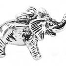 STERLING SILVER LUCKY ELEPHANT 3D CHARM