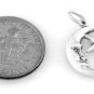 STERLING SILVER MOON WITH  STAR CHARM/PENDANT