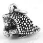 STERLING SILVER 925 PORCUPINE 3D CHARM/PENDANT