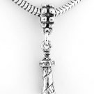 STERLING SILVER DANGLING LIGHTHOUSE EUROPEAN BEAD
