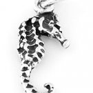 STERLING SILVER SEAHORSE CHARM/PENDANT