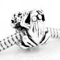 STERLING SILVER FROG EUROPEAN BEAD