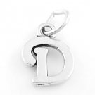 STERLING SILVER FANCY LETTER D CHARM/PENDANT