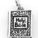 STERLING SILVER HOLY BIBLE CHARM/PENDANT