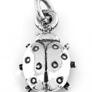 STERLING SILVER LADYBUG CHARM/PENDANT
