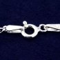 ITALIAN STERLING SILVER 16" FIGARO CHAIN