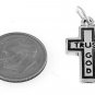 STERLING SILVER TRUST GOD CROSS CHARM/PENDANT