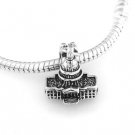 STERLING SILVER DANGLING CAPITOL BUILDING EUROPEAN BEAD