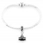 STERLING SILVER DANGLING CAPITOL BUILDING EUROPEAN BEAD