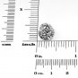 SILVER BEEHIVE 3D CHARM/PENDANT