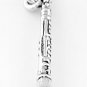 STERLING SILVER WOODWIND CLARINET CHARM/PENDANT
