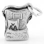 STERLING SILVER BACKPACK CHARM/PENDANT