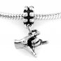 SILVER DANGLE 3D I LOVE YOU HAND SIGN EUROPEAN BEAD